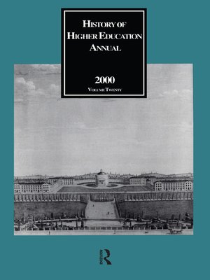 cover image of History of Higher Education Annual